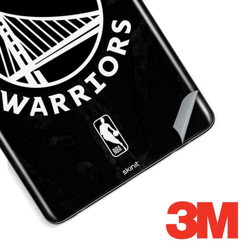 NBA Golden State Warriors Black Animal Print Galaxy Note 8 Skin