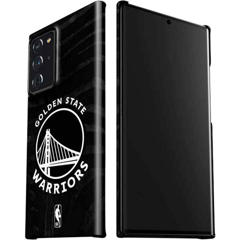 NBA Golden State Warriors Black Animal Print Galaxy Note20 Ultra 5G Lite Case
