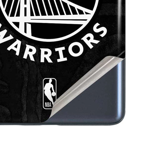 NBA Golden State Warriors Black Animal Print Galaxy S20 Fan Edition Skin
