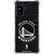 NBA Golden State Warriors Black Animal Print Galaxy S20 FE Clear Case