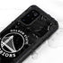 NBA Golden State Warriors Black Animal Print Galaxy S20 Plus Waterproof Case