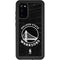 NBA Golden State Warriors Black Animal Print Galaxy S20 Waterproof Case