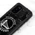 NBA Golden State Warriors Black Animal Print Galaxy S20 Waterproof Case