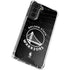 NBA Golden State Warriors Black Animal Print Galaxy S22 Plus Clear Case