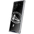 NBA Golden State Warriors Black Animal Print Galaxy S22 Ultra Clear Case