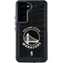 NBA Golden State Warriors Black Animal Print Galaxy S23 Plus Waterproof Case