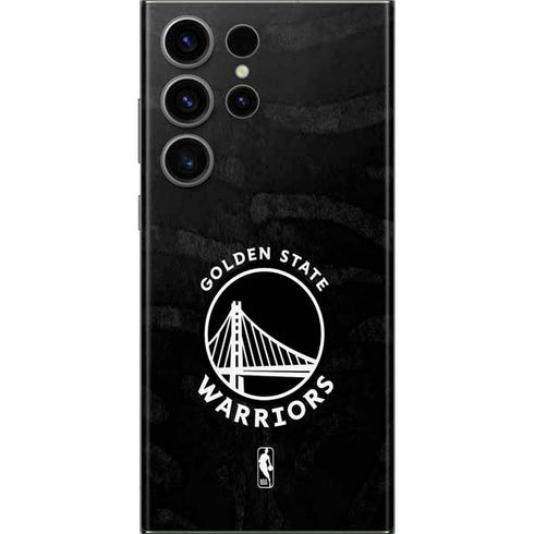 NBA Golden State Warriors Black Animal Print Galaxy Skins