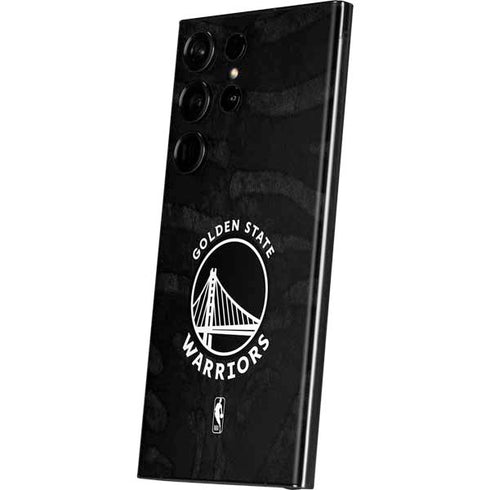 NBA Golden State Warriors Black Animal Print Galaxy Skins
