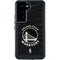 NBA Golden State Warriors Black Animal Print Galaxy S23 Waterproof Case