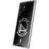 NBA Golden State Warriors Black Animal Print Galaxy S24 Ultra Clear Case