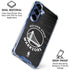 NBA Golden State Warriors Black Animal Print Galaxy S25 Clear Case