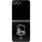 NBA Golden State Warriors Black Animal Print Galaxy Z Flip6 Skin