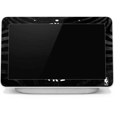 NBA Golden State Warriors Black Animal Print Google Home Hub Skin