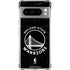 NBA Golden State Warriors Black Animal Print Google Pixel 8 Pro Clear Case