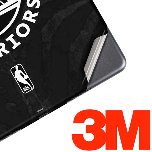 NBA Golden State Warriors Black Animal Print iPad Skins