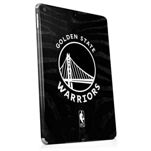 NBA Golden State Warriors Black Animal Print Apple iPad Skin