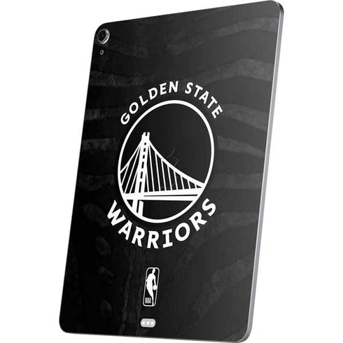 NBA Golden State Warriors Black Animal Print Apple iPad Air Skin