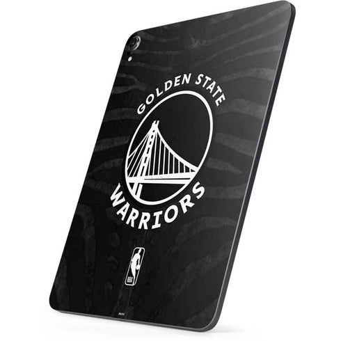 NBA Golden State Warriors Black Animal Print Apple iPad Pro Skin