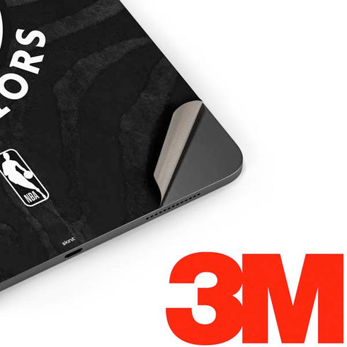 NBA Golden State Warriors Black Animal Print Apple iPad Pro Skin