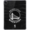 NBA Golden State Warriors Black Animal Print iPad Pro 11in (2024) Clear Case