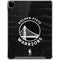 NBA Golden State Warriors Black Animal Print iPad Pro 12.9in (2020) Clear Case