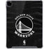 NBA Golden State Warriors Black Animal Print iPad Pro 12.9in (2020) Clear Case