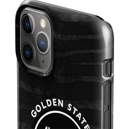 NBA Golden State Warriors Black Animal Print iPhone 11 Pro Lite Case