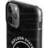 NBA Golden State Warriors Black Animal Print iPhone 11 Pro Lite Case
