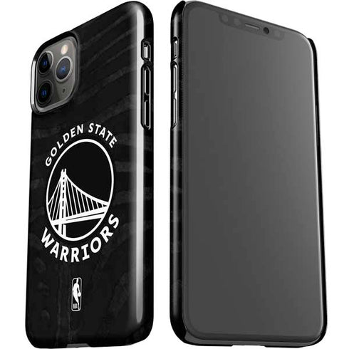 NBA Golden State Warriors Black Animal Print iPhone 11 Pro Lite Case