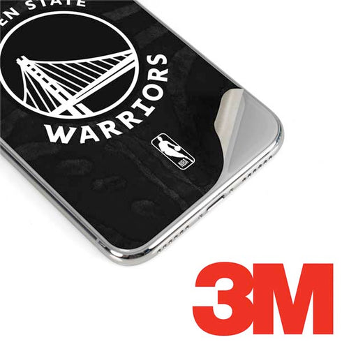 NBA Golden State Warriors Black Animal Print iPhone 11 Pro Max Skin
