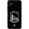 NBA Golden State Warriors Black Animal Print iPhone 11 Skin