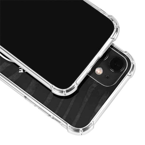 NBA Golden State Warriors Black Animal Print iPhone 12 Clear Case