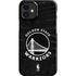 NBA Golden State Warriors Black Animal Print iPhone 12 Mini Lite Case
