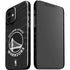 NBA Golden State Warriors Black Animal Print iPhone 12 Mini Lite Case