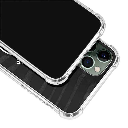 NBA Golden State Warriors Black Animal Print iPhone 12 Pro Clear Case