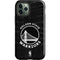 NBA Golden State Warriors Black Animal Print iPhone 12 Pro Max Impact Case