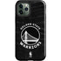 NBA Golden State Warriors Black Animal Print iPhone 12 Pro Max Impact Case