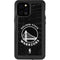 NBA Golden State Warriors Black Animal Print iPhone 12 Pro Max Waterproof Case