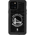 NBA Golden State Warriors Black Animal Print iPhone 12 Pro Max Waterproof Case