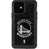 NBA Golden State Warriors Black Animal Print iPhone 12 Waterproof Case