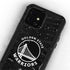 NBA Golden State Warriors Black Animal Print iPhone 12 Waterproof Case