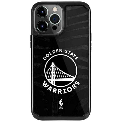 NBA Golden State Warriors Black Animal Print iPhone 13 Pro Cargo Case