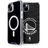 NBA Golden State Warriors Black Animal Print iPhone 14 MagSafe Case