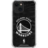 NBA Golden State Warriors Black Animal Print iPhone 14 Plus Clear Case