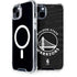 NBA Golden State Warriors Black Animal Print iPhone 14 Plus MagSafe Case