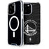 NBA Golden State Warriors Black Animal Print iPhone 14 Pro Max MagSafe Case