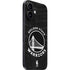 NBA Golden State Warriors Black Animal Print iPhone 16 Plus Skin