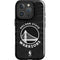 NBA Golden State Warriors Black Animal Print iPhone 16 Pro Impact Case