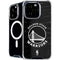 NBA Golden State Warriors Black Animal Print iPhone 16 Pro MagSafe Case