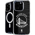 NBA Golden State Warriors Black Animal Print iPhone 16 Pro MagSafe Case